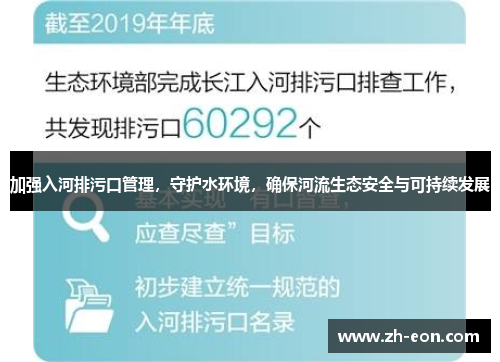 加强入河排污口管理，守护水环境，确保河流生态安全与可持续发展